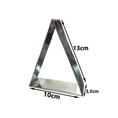 Molde Cortante Triangular Para Medialunas N° 10x13 - comprar online