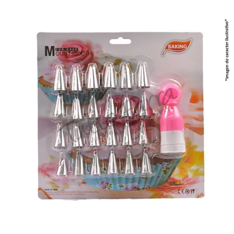 Set Blister Picos X 24 Unidades + Acople