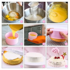 MOLDE SILICONA MINI TORTERA 15 CM X 6 CM ALTO - Tutto Farra