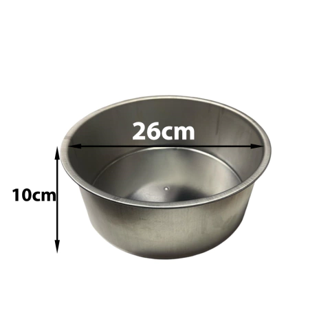 Tortera Redonda recta alta 26x10cm