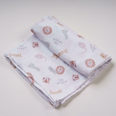 MANTA DE MUSELINA ESTAMPADA - Baby Panda