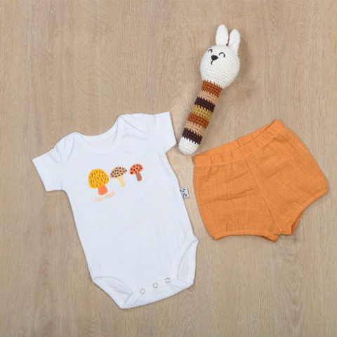 Set de body con estampa y short