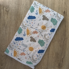 MANTA DE ALGODON PIMA ESTAMPADA - tienda online
