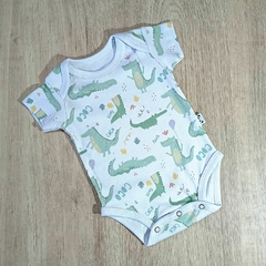 BODY PIMA ESTAMPADO MANGA CORTA