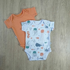BODY PIMA ESTAMPADO MANGA CORTA - tienda online