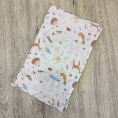 MANTA DE MUSELINA ESTAMPADA - comprar online