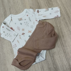 PACK DE DOS BODYS PIMA ESTAMPADO + MORLEY - comprar online