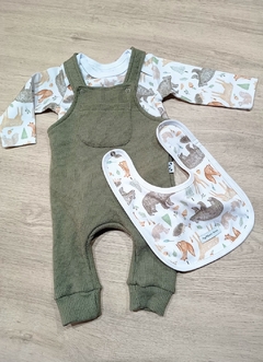 SET DE CAMPERA Y JARDINERO WAFFI - tienda online