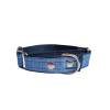Collar Martingale Impermeable 3 cm Melange Celeste - comprar online