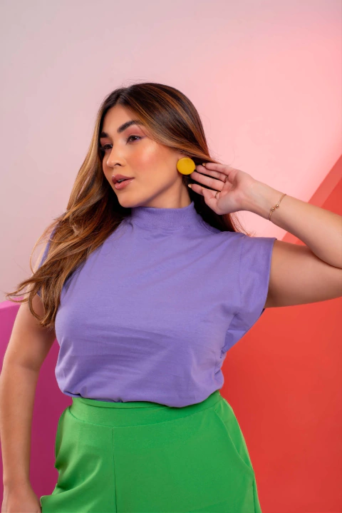 T-SHIRT MUSCLE - "MAY PURPLE"