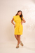 VESTIDO MUSCLE - "AMARELO OURO"