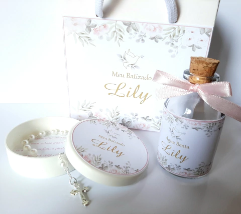 Lembrancinha kit batizado