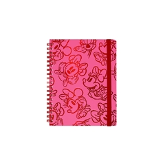 Cuaderno Mooving A5 espiral rayadas Minnie mouse con sticker - comprar online