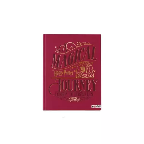Cuaderno 16 x 21 Mooving tapa dura 48 hojas rayado Harry potter
