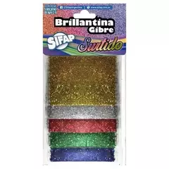 Brillantina gibre Sifap surtido x 5 sob