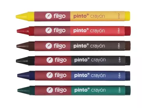 Crayones Filgo pinto x 6 cortos