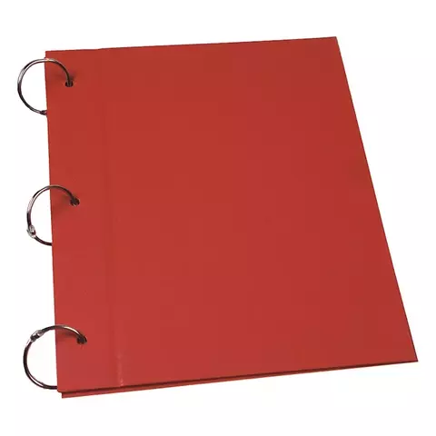 Carpeta N° 3 forrada roja (carpeta 2 tapas para ganchos) lama - comprar online