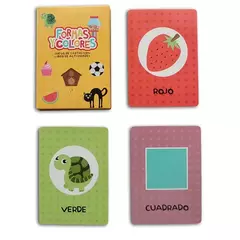 Cartas educativas Barco de papel - formas y colores
