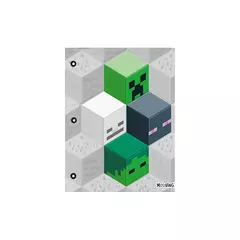 Carpeta N° 3 Mooving cartoné Minecraft - comprar online