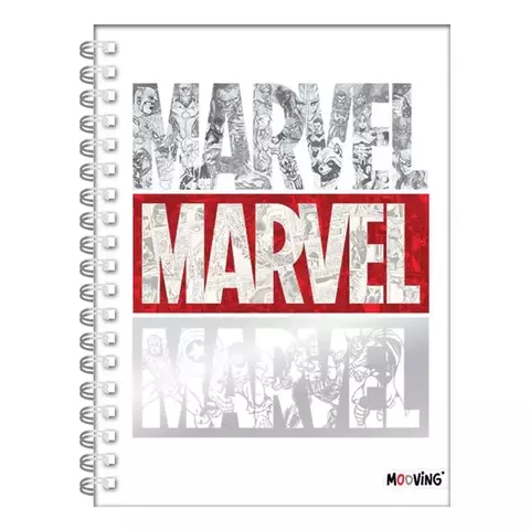 Cuaderno 16x21 Mooving Rayado - Marvel
