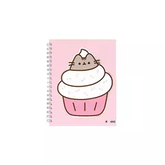 Cuaderno 16 x 21 Mooving tapa dura 80 hojas rayado espiral Pusheen - comprar online