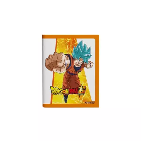Cuaderno 16 x 21 Mooving tapa flexible 48 hojas rayado Dragon ball