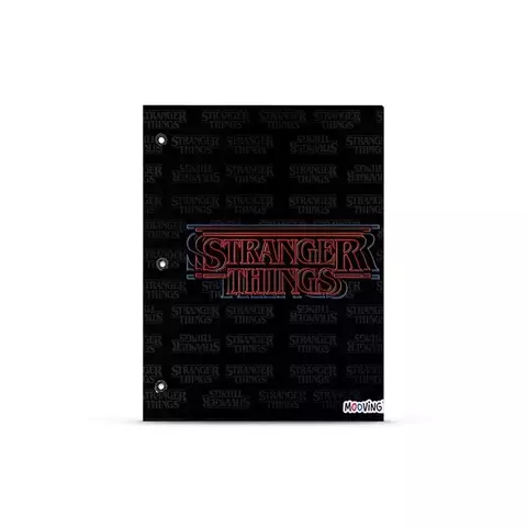 Carpeta N° 3 Mooving cartoné stranger things