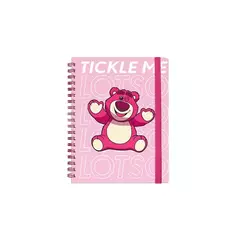 Cuaderno con Stickers Mooving A5 espiral rayado lotso Libretas - comprar online