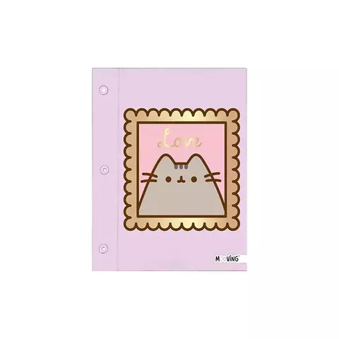 Carpeta N° 3 Mooving cartoné Pusheen carpeta 2 tapas