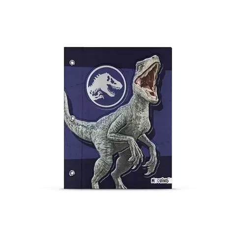 Carpeta N° 3 Mooving cartoné Jurassic World