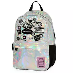 Mochila Mooving grl pwr espalda 18" tornasolada