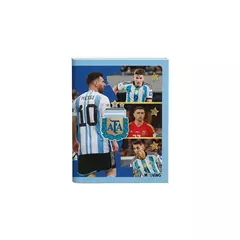 Cuaderno 16 x 21 Mooving tapa flexible 48 hojas rayado Seleccion Argentina