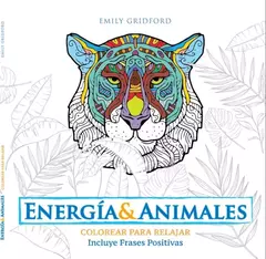 Libro para colorear colorear para relajar 48 paginas energia y animales