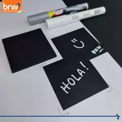 Block Notas Adhesivas - Negras 7,6 x 7,6 cm - BRW - comprar online