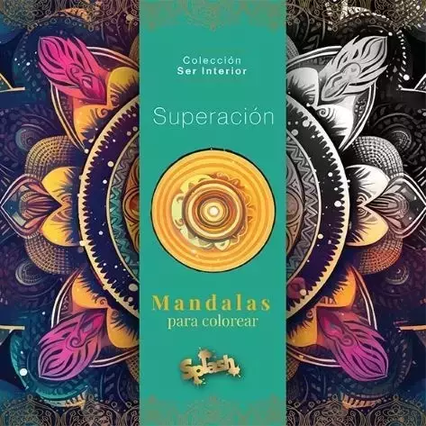 Llibro para colorear mandalas ser interior superacion 36 pag 90 gramos