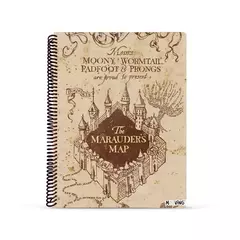 Cuaderno A4 Tapa semirigida 80 hojas rayado Mooving Harry Potter