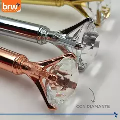 Bolígrafos Metálicos Diamante - BRW en internet
