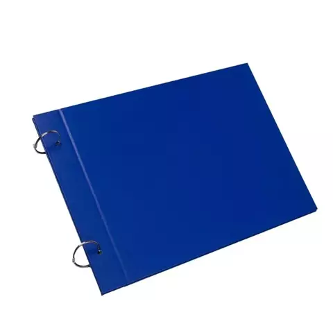 Carpeta N° 5 LAMA Azul Forrada (sin ganchos)