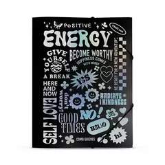 Carpeta 3 solapas con elastico Mooving Como Quieres que te quiera (N° 5)