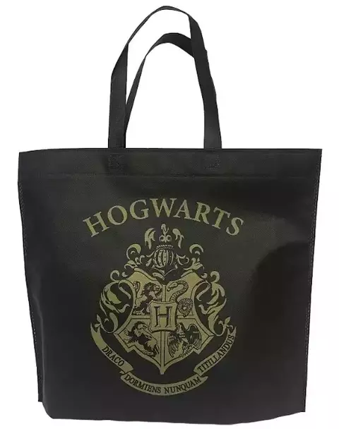 Eco bolsas friselina Harry potter negro 45x40x15