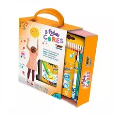 Kit poder de los colores Bic 36 lapices +2 grafito +12 crayones +12 boligrafos