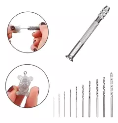 Mini torno Manual Para Resina Joyería Con 10 Mechas - comprar online