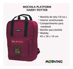 Mochila Harry Potter Mooving 18" - tienda online