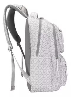 Mochila HYGGE Impermeable doble bolsillo 17" Blanco en internet