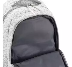 Mochila HYGGE Impermeable doble bolsillo 17" Blanco - Tu Artistica