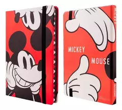 Cuaderno Mooving notes A5 tapa dura 96 hs Mickey mouse Disney - comprar online
