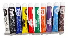 Tempera Acuarel 9 gramos x 10 unidades surtidas en internet