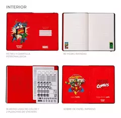 Cuaderno A5 Mooving Notes Marvel en internet