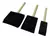 Pincel espatula esponjas CBX x3 unidades surtidas