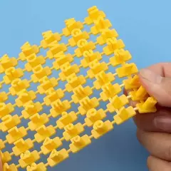 Imagen de Abecedario en 3D letras con renglon sello